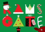 Colourful and fun Ramsgate Christmas card by PatrickGeorge