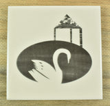 Designer ceramic coasters with Urban Animals by Alison Milner