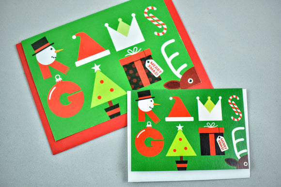 Colourful and fun Ramsgate Christmas card by PatrickGeorge