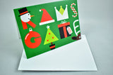 Colourful and fun Ramsgate Christmas card by PatrickGeorge