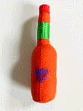 Tabasco store cupboard items, handmade in felt by Heart Felt