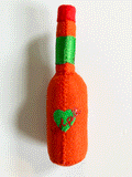 Tabasco store cupboard items, handmade in felt by Heart Felt