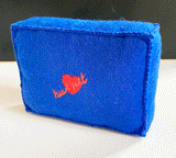 Tampax packet, replica store cupboard items handmade in felt by Heart Felt