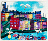 Ramsgate Harbour tablemats by artist David Weeks