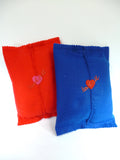 Walkers Crisps in Salt & Vinegar handmade in felt by Heart Felt