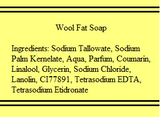 Beautifully natural woolfat soap by Romney Marsh Wools