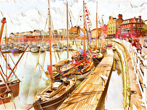 'Gentle Ramsgate' greetings card by Matthew Dunn