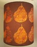 Ode To Pears handmade designer ceiling lampshade by Rosimorosi