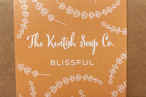 Blissful soap bar by The Kentish Soap Company
