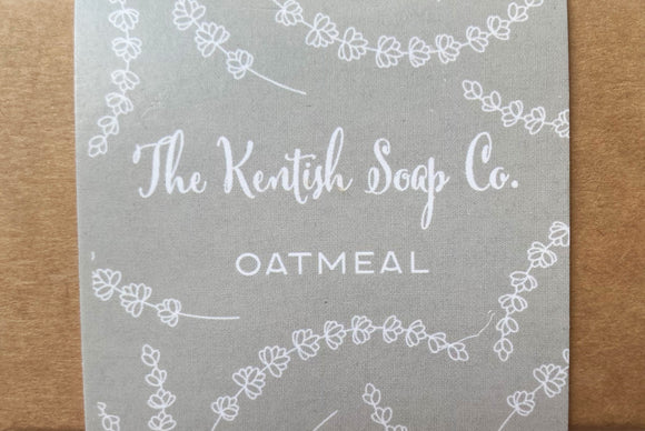 Oatmeal soap bar by The Kentish Soap Company