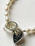 White freshwater pearl bracelet by Sarah Beevers