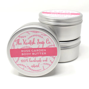 Rose Garden scented body butter by The Kentish Soap Company